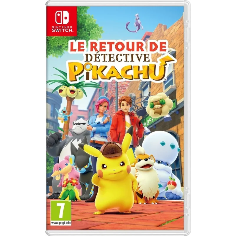 De terugkeer van rechercheur Pikachu - Nintendo Switch | 045496479633