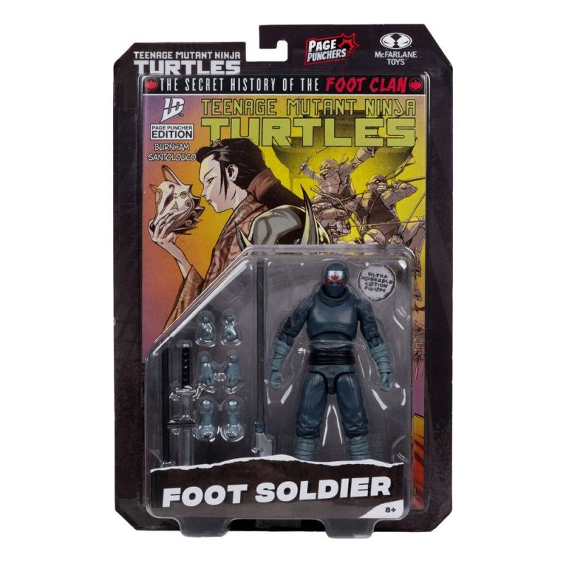 Tortues Ninja Page Punchers figurine Foot Soldier 14 cm | 0787926113389