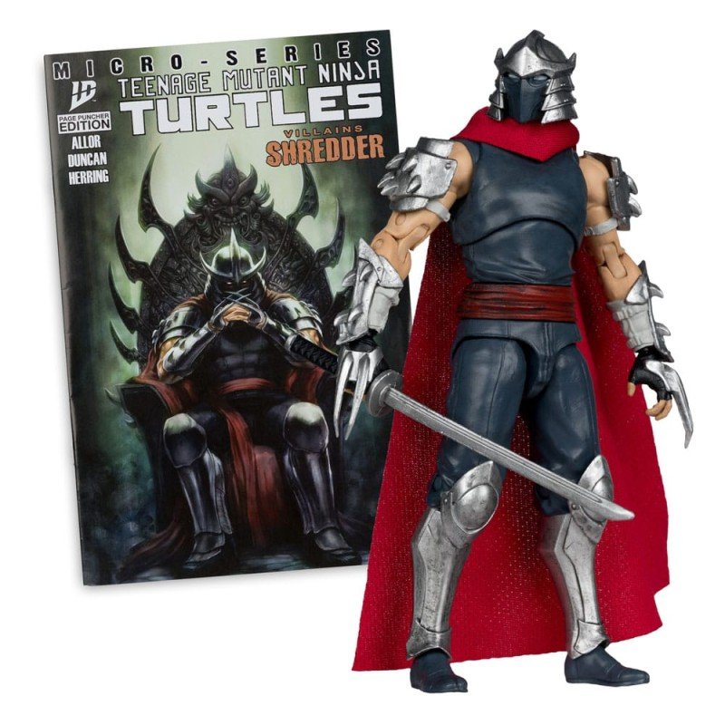Tortues Ninja Page Punchers figurine Shredder 14 cm | 0787926113396