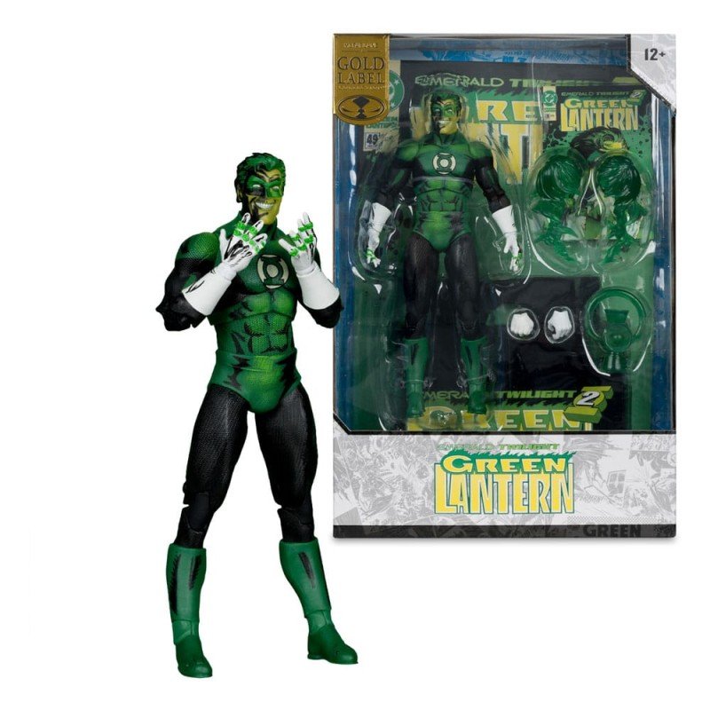 DC Multiverse McFarlane Cover Recreations figurine Green Lantern (Emerald Twilight) (Gold Label) 18 cm | 0787926173468