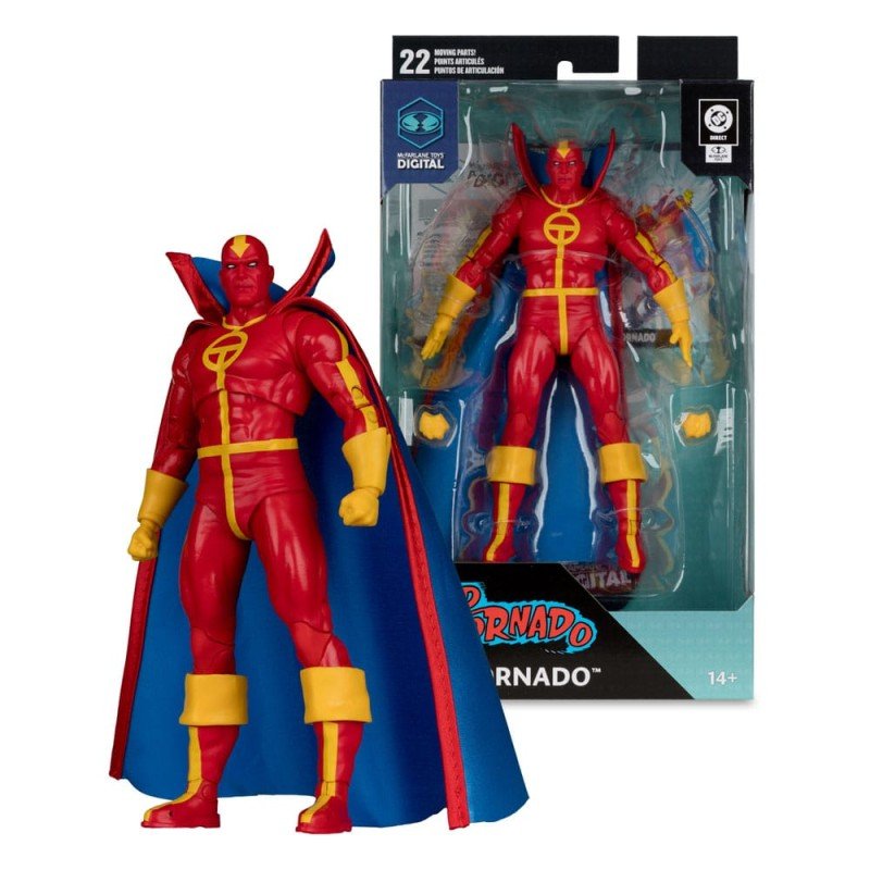 DC Direct McFarlane Toys Digital figurine Red Tornado (Bronze Age) 18 cm | 0787926173833