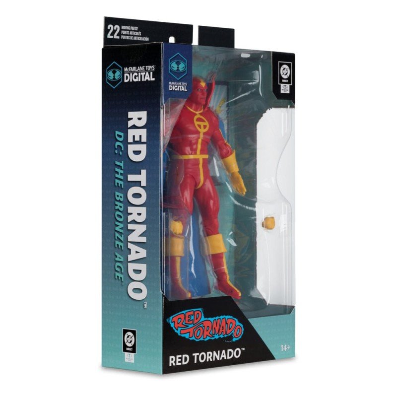 DC Direct McFarlane Toys Digital figurine Red Tornado (Bronze Age) 18 cm | 0787926173833
