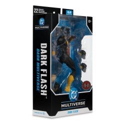 DC Comics DC Multiverse figurine Dark Flash (Dark Mulitverse) (Red Platinum Edition) 18 cm | 0787926175622