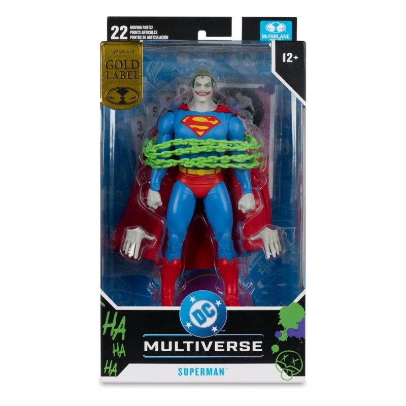 DC Comics DC Multiverse figurine Superman (Superman no.9) (Jokerized) (Gold Label) 18 cm | 0787926175936
