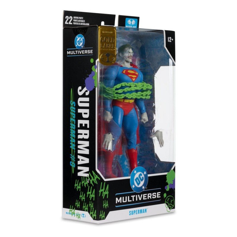 DC Comics DC Multiverse figurine Superman (Superman no.9) (Jokerized) (Gold Label) 18 cm | 0787926175936