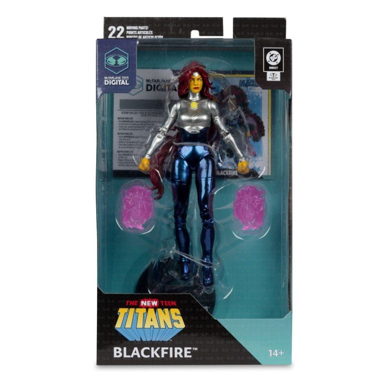 DC Direct McFarlane Toys Digital figurine Blackfire (The New Teen Titans) 18 cm | 0787926177381