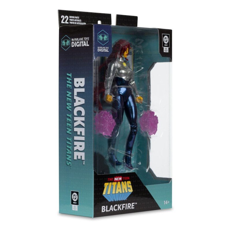 DC Direct McFarlane Toys Digital figurine Blackfire (The New Teen Titans) 18 cm | 0787926177381