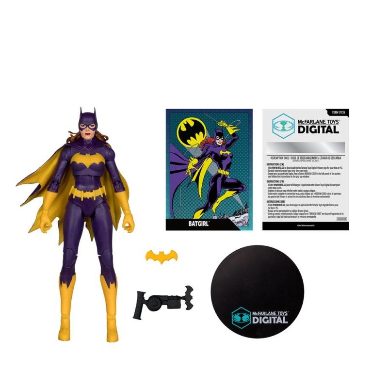 DC Direct McFarlane Toys Digital figurine Batgirl (DC Classics) 18 cm | 0787926177398