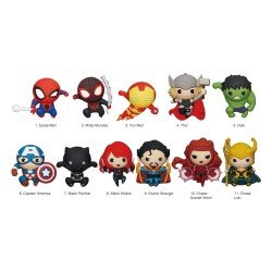 Marvel 3D PVC Bag Clips Series 10 Classics Display (24) | 0000053569379