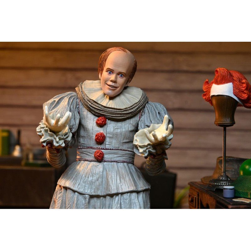 Ça: Welcome To Derry figurine Ultimate Bob Gray As Pennywise 18 cm | 0634482454282
