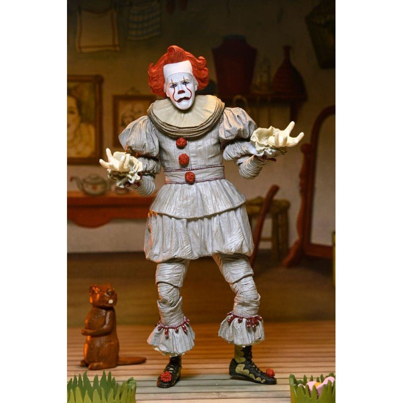 Ça: Welcome To Derry figurine Ultimate Bob Gray As Pennywise 18 cm | 0634482454282