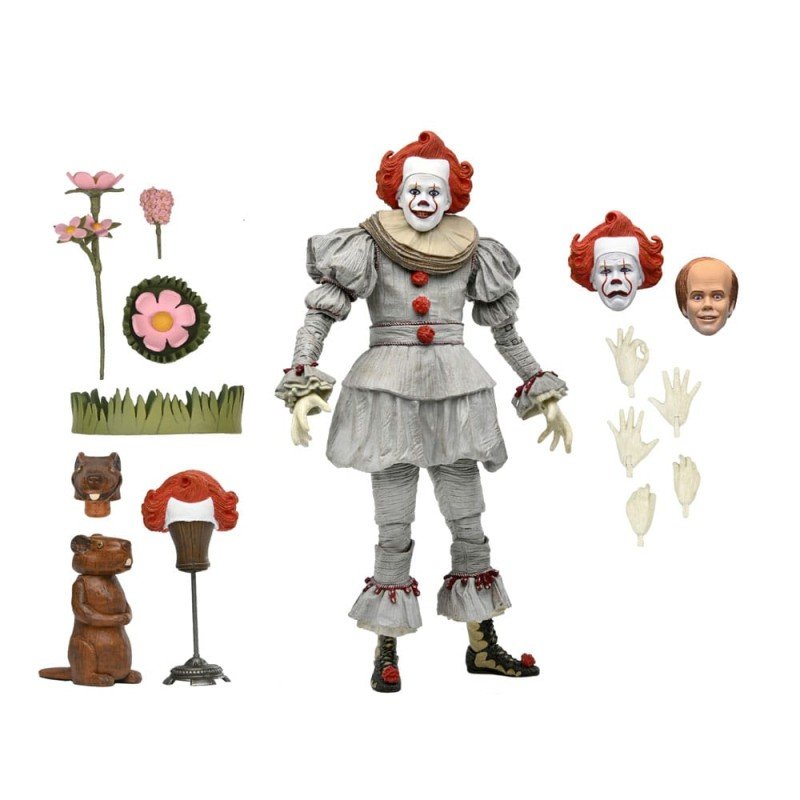 Ça: Welcome To Derry figurine Ultimate Bob Gray As Pennywise 18 cm | 0634482454282