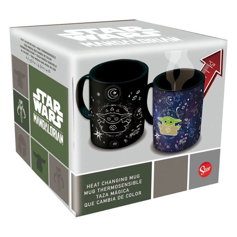 Star Wars The Mandalorian Heat Change Mug Grogu 325 ml | 8412497200016