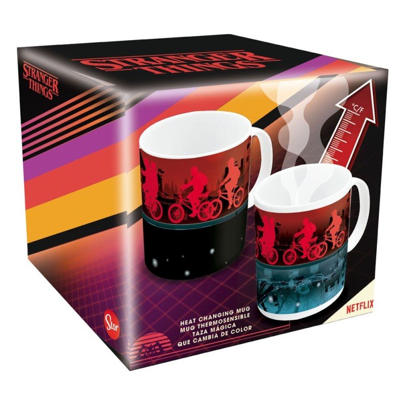 Stranger Things Heat Change Mug Upside Down 325 ml | 8412497200047