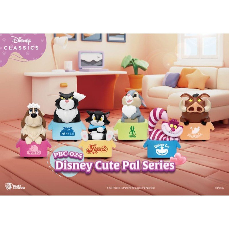 Disney Série Voiture à friction Blind Box Cute Pal (6) 5 cm | 4711385259254