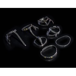 Mythic Legions: All Stars 6 accessoires pour figurines Belts Pack (Black)