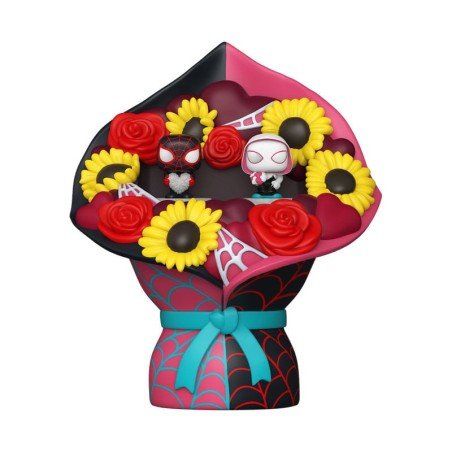 Marvel Bitty POP! Bouquet Vinyl Figure 2-Pack Miles Morales & Ghost Spider (Valentine) 4 cm | 0889698878166