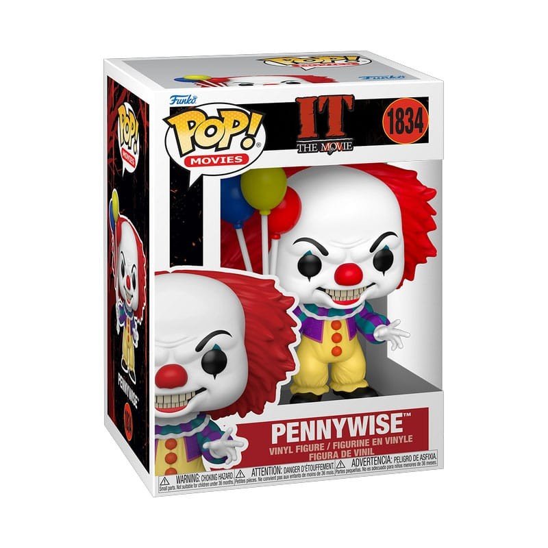 It (1990) POP! Movies Vinyl Figure Pennywise 9 cm | 0889698883542