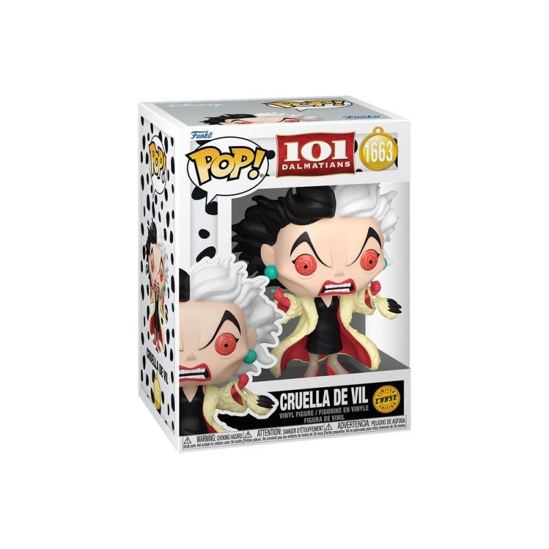 Les 101 Dalmatiens assortiment POP! Vinyl figurines Cruella De Vil with Chase 9 cm (6) | 0889698902595