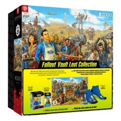 Fallout coffret cadeau Fallout Vault Loot Collection (Puzzle, chaussettes, figurine et porte-clés)