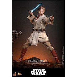 Star Wars, épisode III : La Revanche des Sith figurine Movie Masterpiece 1/6 Obi-Wan Kenobi (Mustafar) 31 cm | 4895228623508