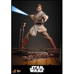 Star Wars, épisode III : La Revanche des Sith figurine Movie Masterpiece 1/6 Obi-Wan Kenobi (Mustafar) 31 cm | 4895228623508