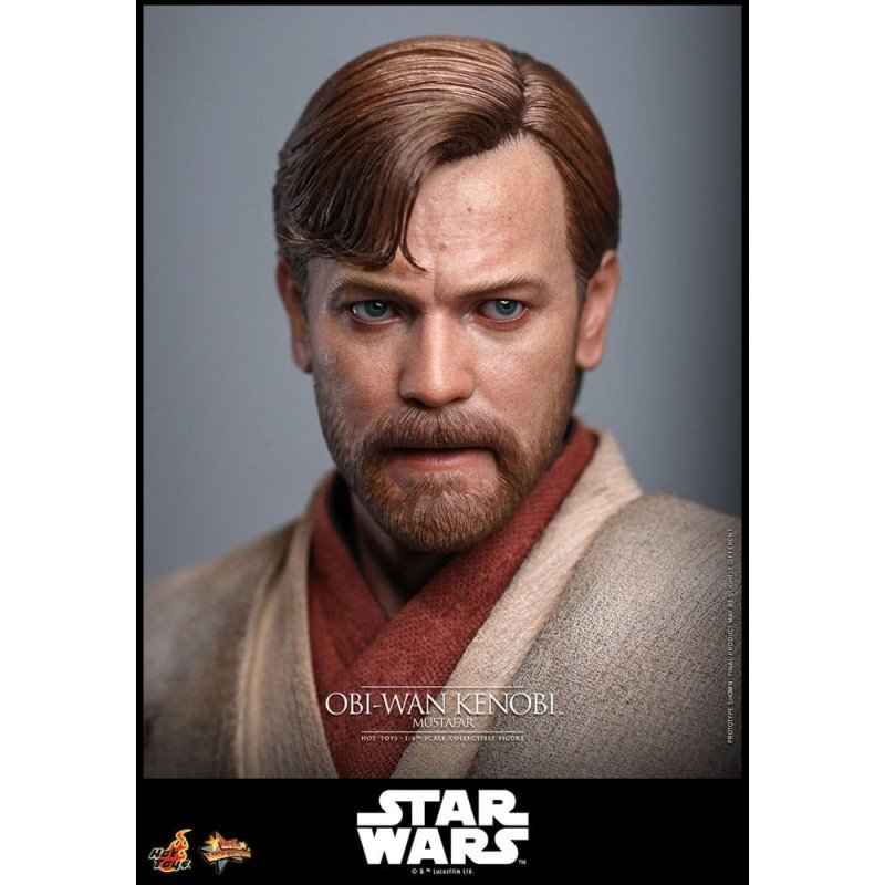 Star Wars, épisode III : La Revanche des Sith figurine Movie Masterpiece 1/6 Obi-Wan Kenobi (Mustafar) 31 cm | 4895228623508