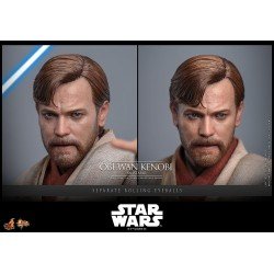 Star Wars, épisode III : La Revanche des Sith figurine Movie Masterpiece 1/6 Obi-Wan Kenobi (Mustafar) 31 cm | 4895228623508