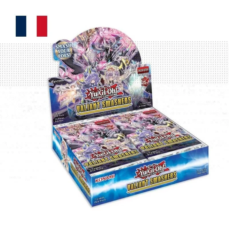 Yu-Gi-Oh! - The Valiant Smashers - Booster Box ( 24 Boosters ) FR | 4012927165256