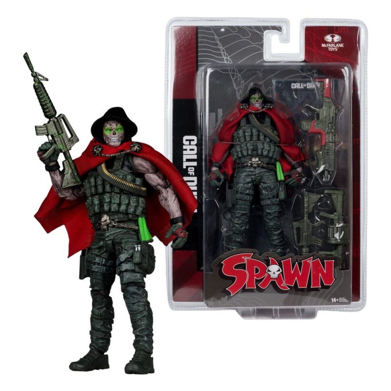 Call of Duty figurine Burned Spawn 18 cm | 0787926902365