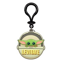 Star Wars porte-clés sac PVC à dos toucher doux Grogu En suspension