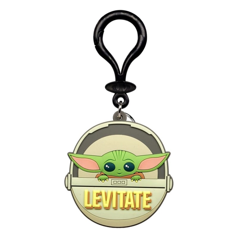 Star Wars porte-clés sac PVC à dos toucher doux Grogu En suspension | 0077764289392