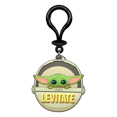 Star Wars porte-clés sac PVC à dos toucher doux Grogu En suspension | 0077764289392