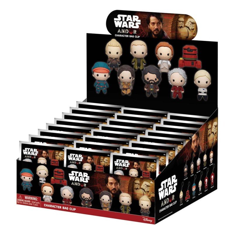 Star Wars 3D présentoir porte-clés sac à dos Andor (24) | 0077764291654