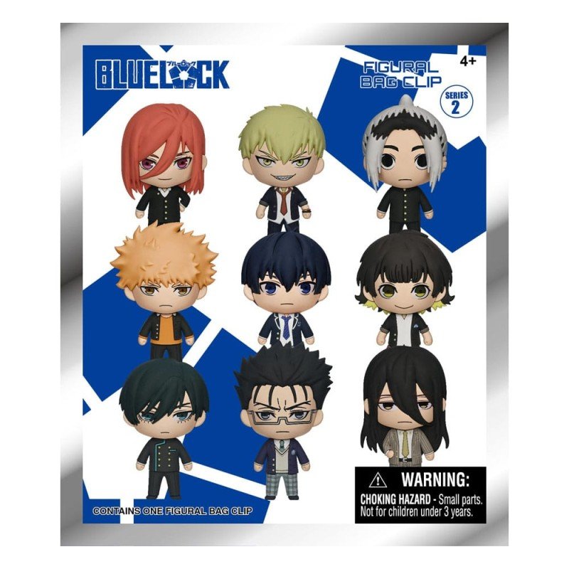 Blue Lock 3D présentoir porte-clés sac à dos Série 2 (24) | 0077764310003
