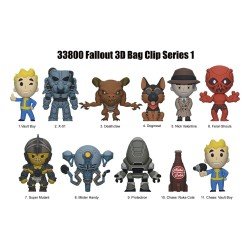 Fallout 3D Foam Bag Clips Series 1 Display (24) | 0077764338007