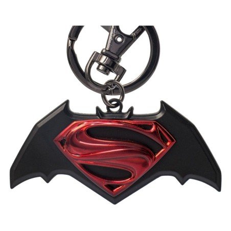 DC Comics Pewter-Keychain Batman vs. Superman Logo | 0077764454219