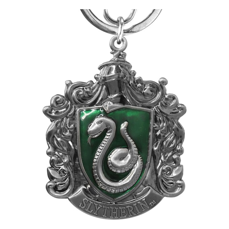 Harry Potter Pewter-Keychain Slytherin Crest | 0077764480096