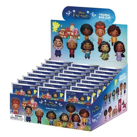 Encanto 3D Foam Bag Clips Series 52 Display (24) | 0077764856303