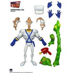 Earthworm Jim Action Figure Wave 1: Earthworm Jim & Snot 15 cm | 0653461762392