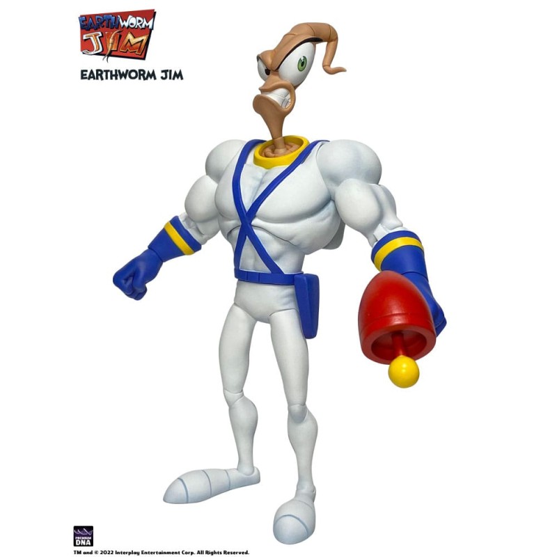 Earthworm Jim figurine Wave 1: Earthworm Jim & Snot 15 cm | 0653461762392