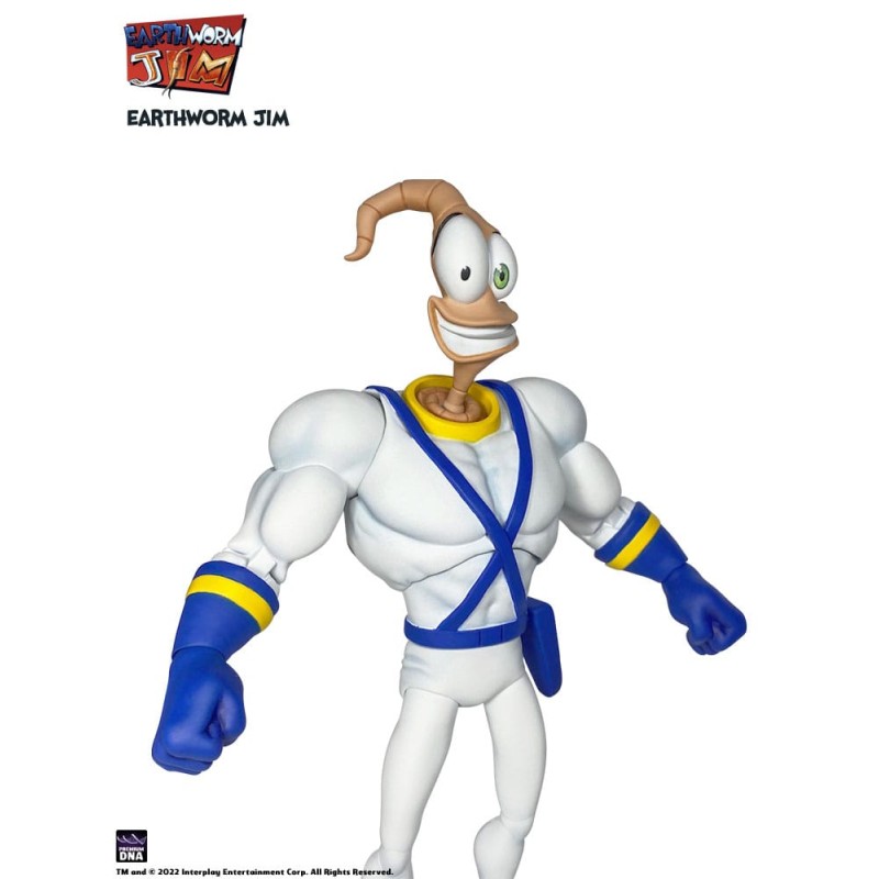Earthworm Jim Action Figure Wave 1: Earthworm Jim & Snot 15 cm | 0653461762392