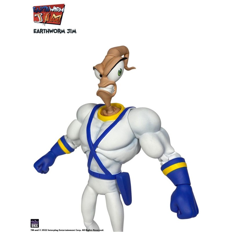 Earthworm Jim Action Figure Wave 1: Earthworm Jim & Snot 15 cm | 0653461762392
