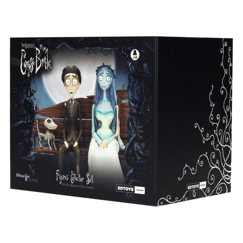 Corpse Bride Gift Set figure & Keyring Victor & Emily | 8435450269196