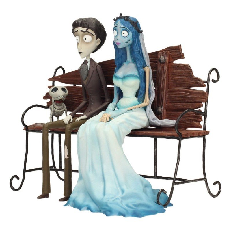 Corpse Bride Gift Set figure & Keyring Victor & Emily | 8435450269196