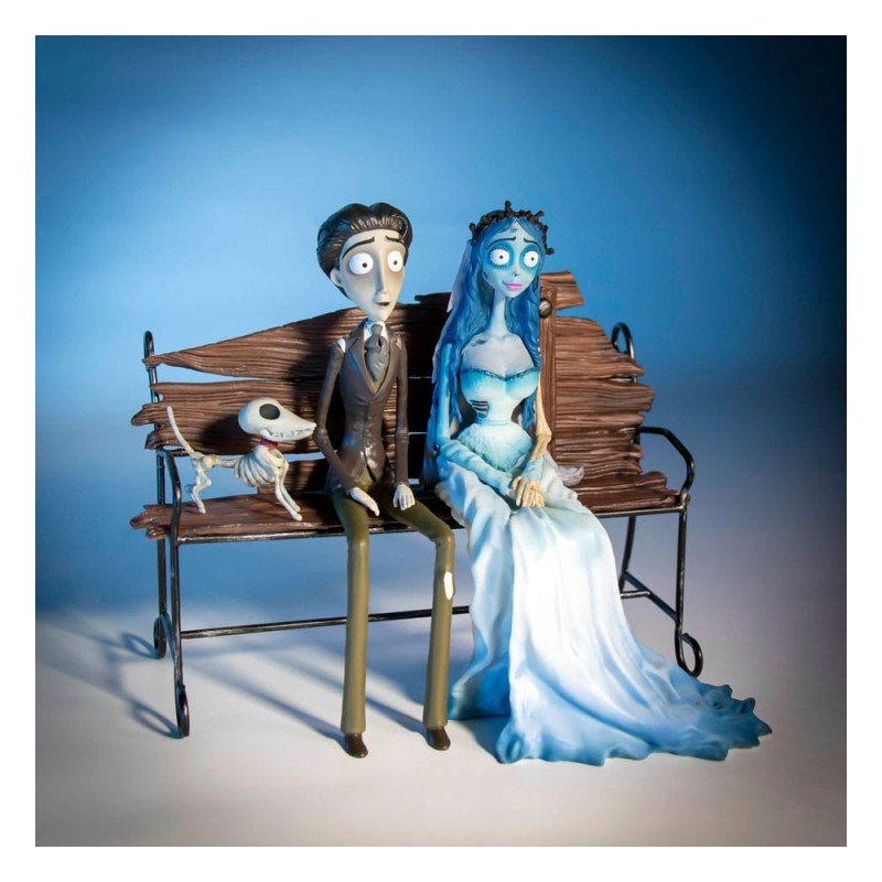 Corpse Bride Gift Set figure & Keyring Victor & Emily | 8435450269196