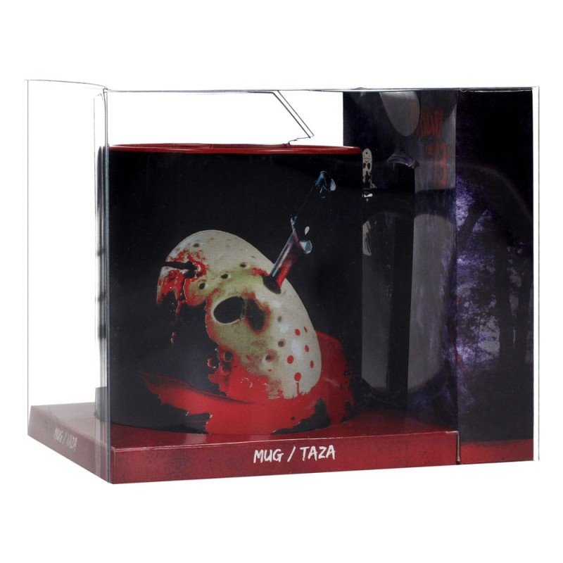 Friday the 13th Gift Set Mug & Keyring Jason's Mask | 8435450269271