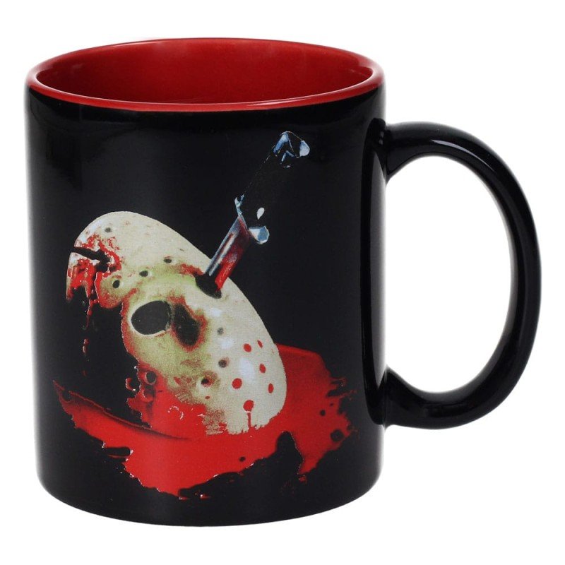 Friday the 13th Gift Set Mug & Keyring Jason's Mask | 8435450269271