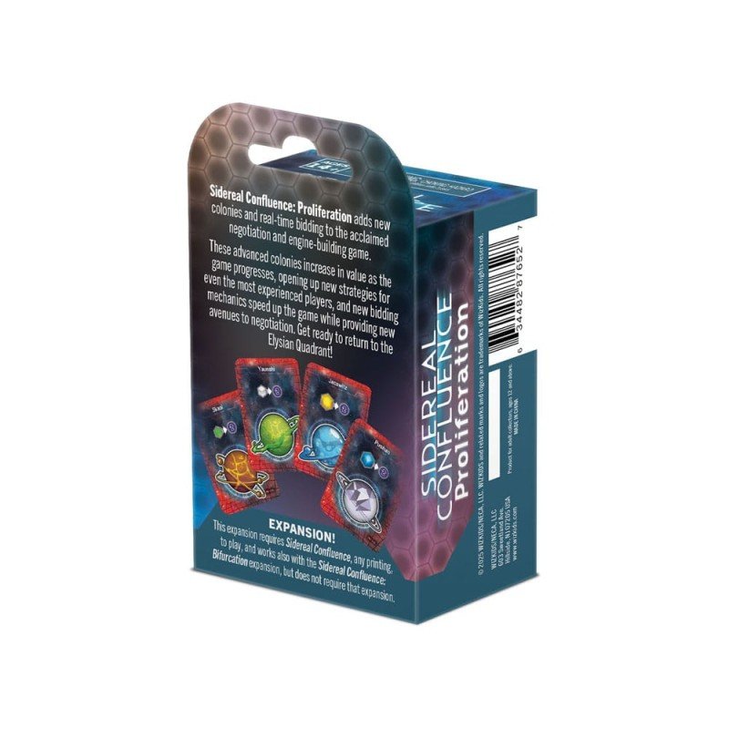 Siderische Confluence Expansion Game Proliferation Kaartspel *NEDERLANDS* | 0634482876527