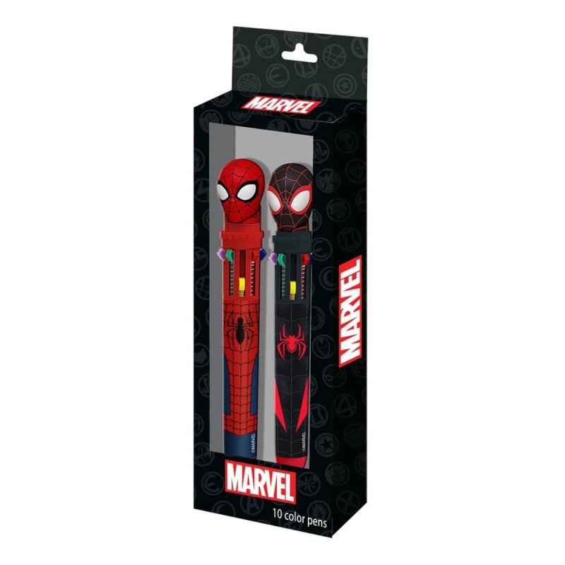 Spider-Man Multicoloured ball pens 2-Pack | 8445118088212